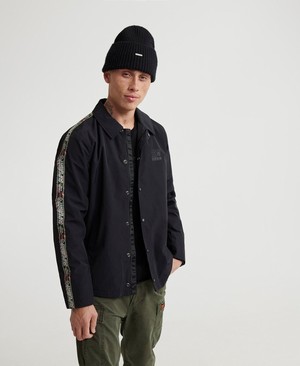 Superdry Cadence Férfi Kabát Fekete | NRAET6971